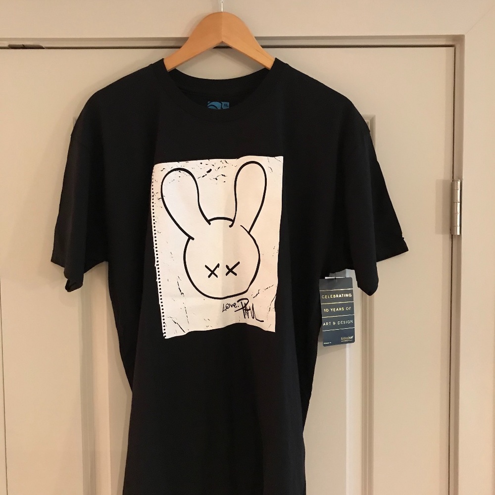 NEW Kidrobot Luv Paul 10th Anniversary Shirt XL